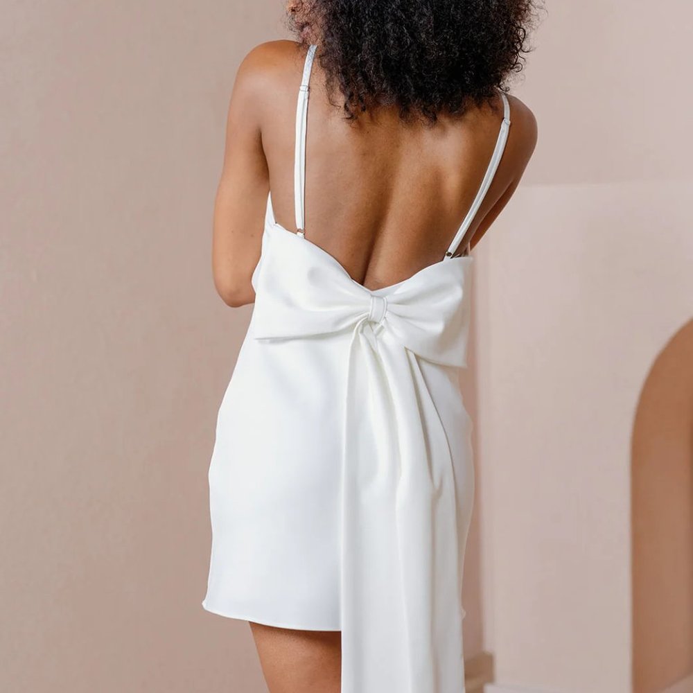 Revelry Steph Crepe Mini Dress